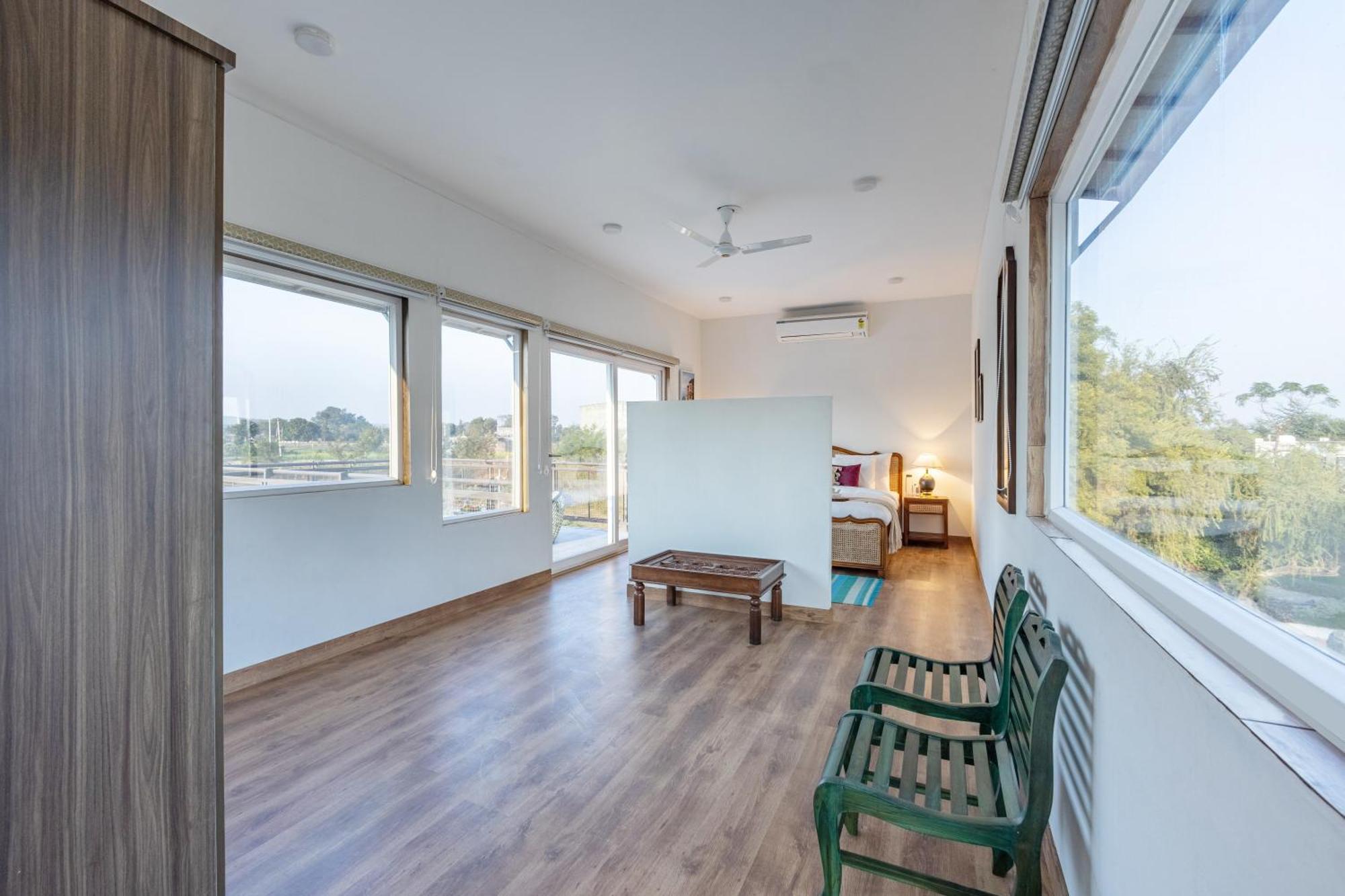 Elivaas Hidden Oasis 4Bhk With Pool, Mud House & Container House Villa Dhauj Екстериор снимка
