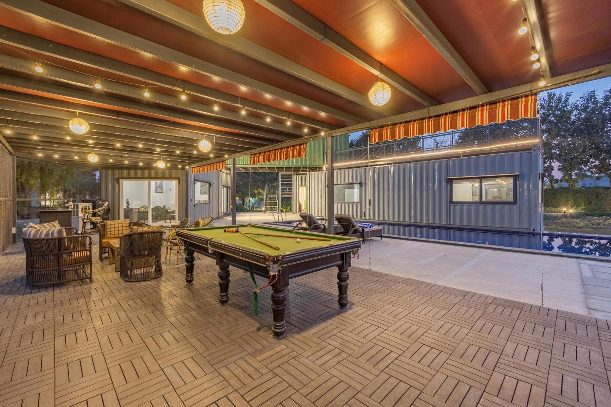 Elivaas Hidden Oasis 4Bhk With Pool, Mud House & Container House Villa Dhauj Екстериор снимка